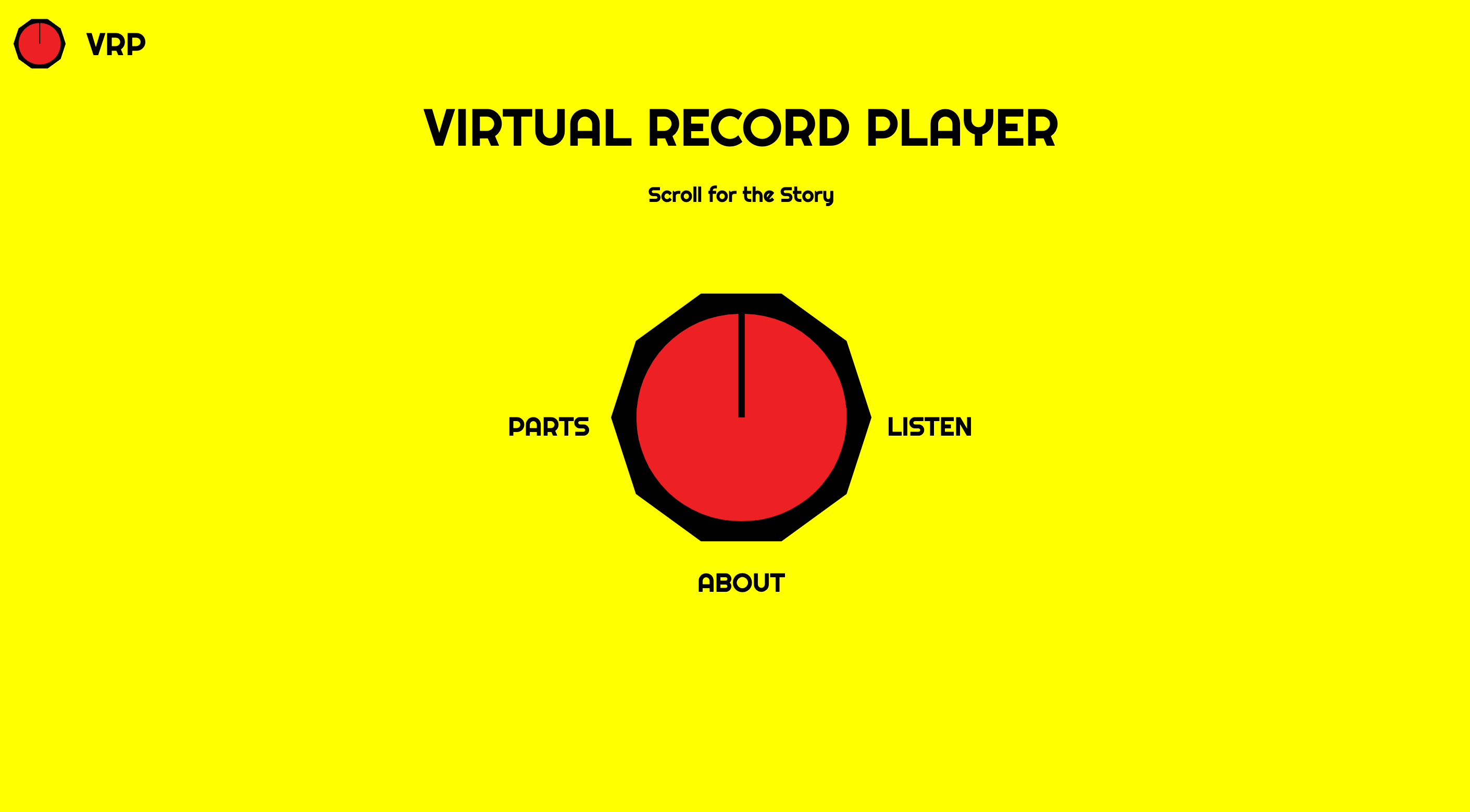 Candy Fredricksen Virtual Record Player